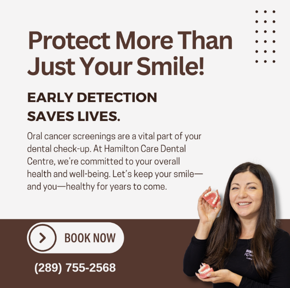 Social post for a dental clinic — friendly team feature
